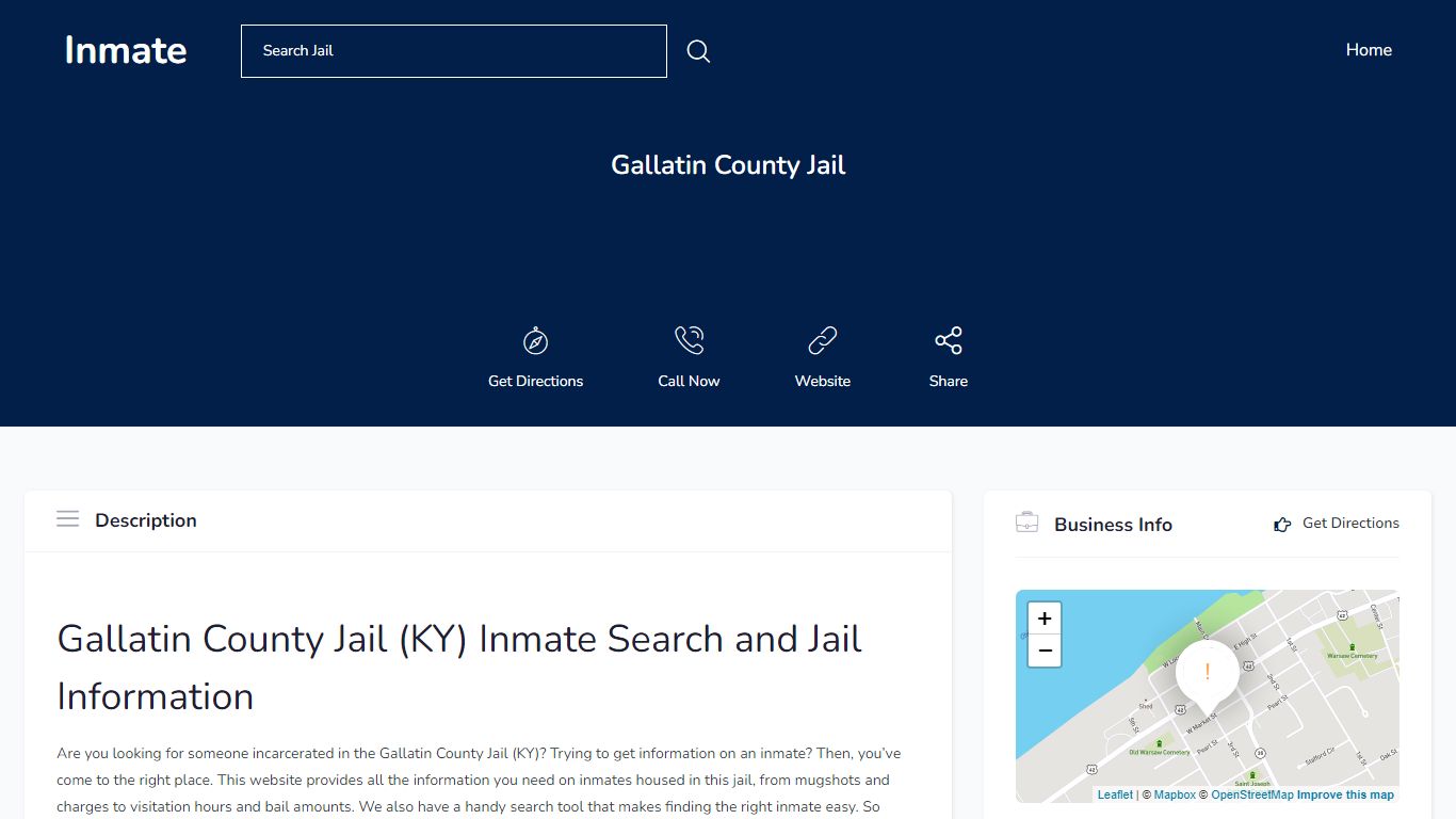 Gallatin County Jail - Inmate
